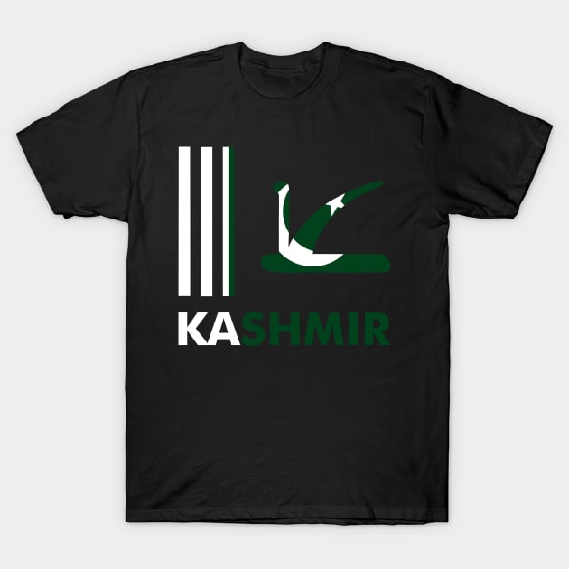 Kashmir Pakistan Flag Together Show Our Support With Kashmir T-Shirt by mangobanana